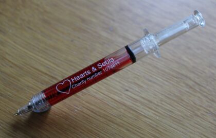 Hearts & Souls goody bags
