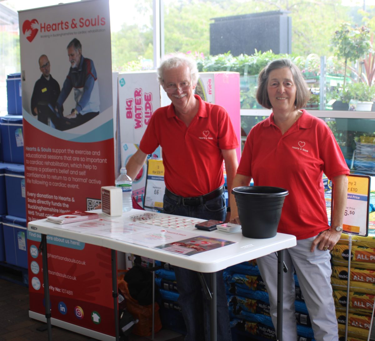 Tesco bucket collection